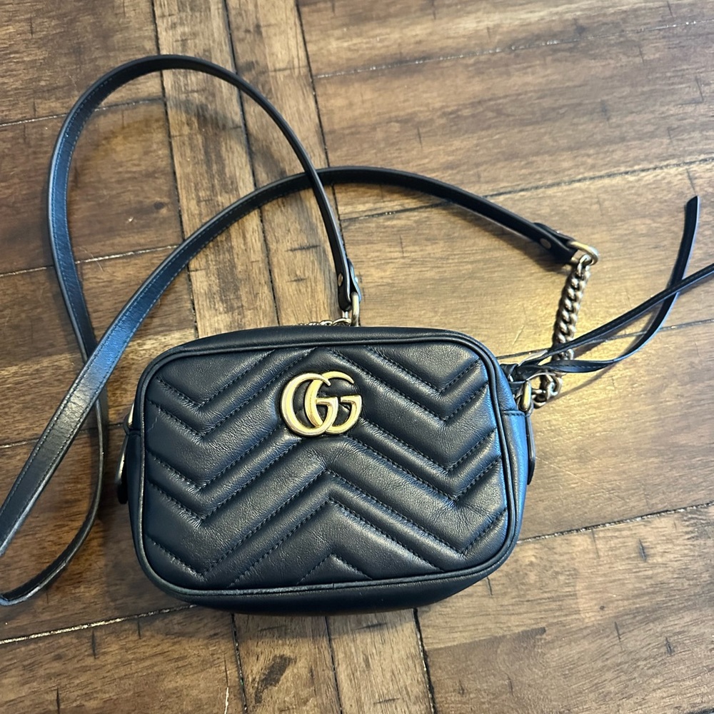 Gucci gg Marmont small shoulder crossbody bag